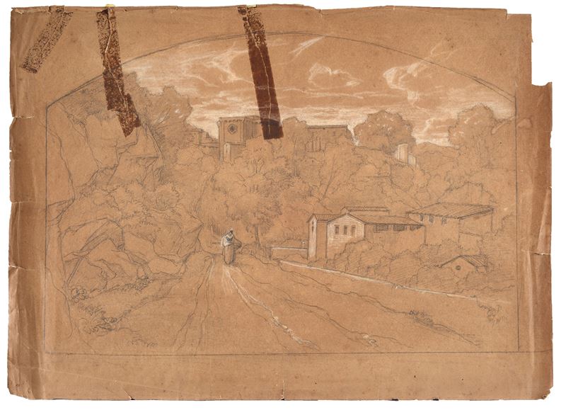 Lotto composto da due disegni