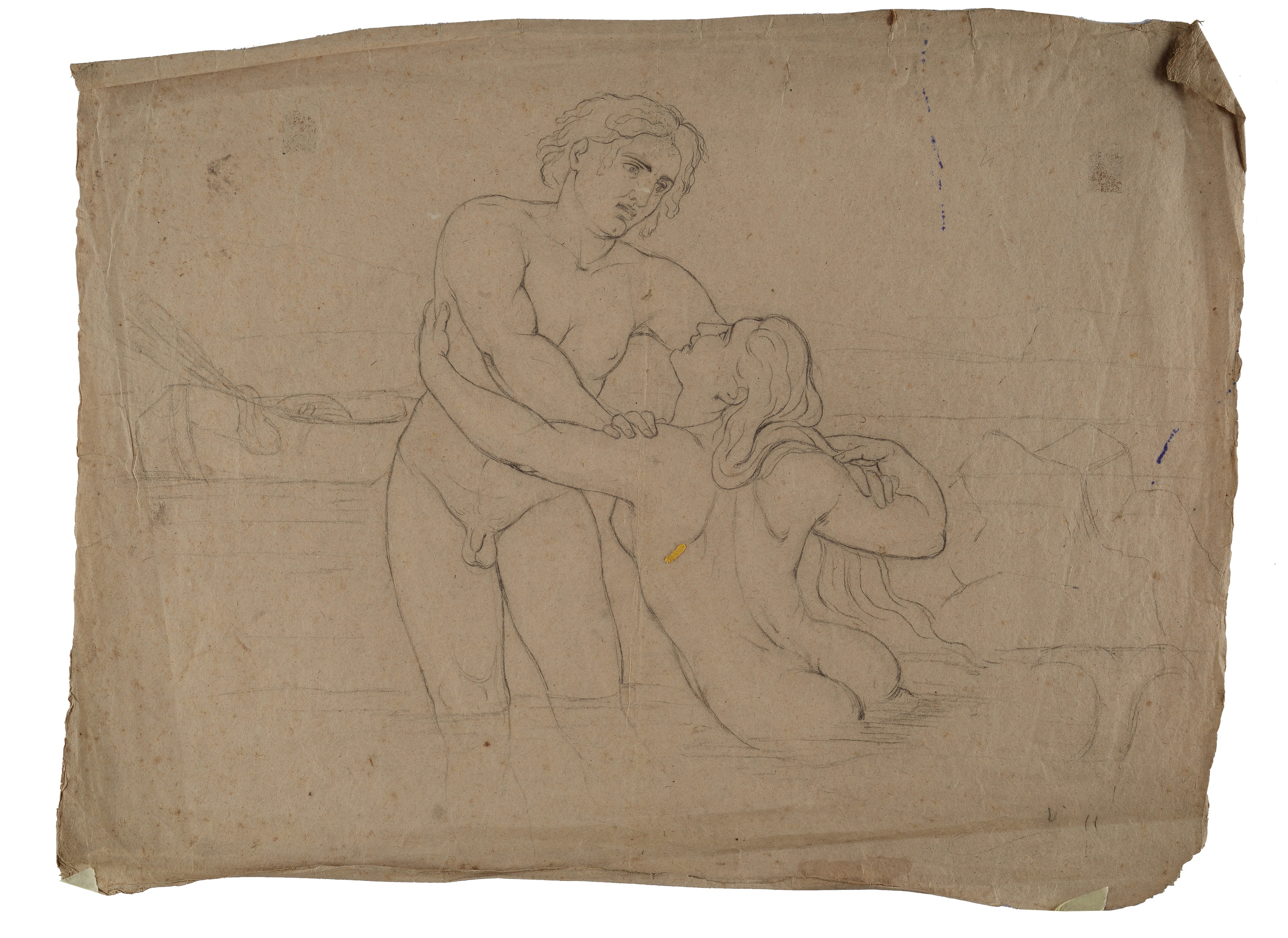 Lotto composto da due disegni