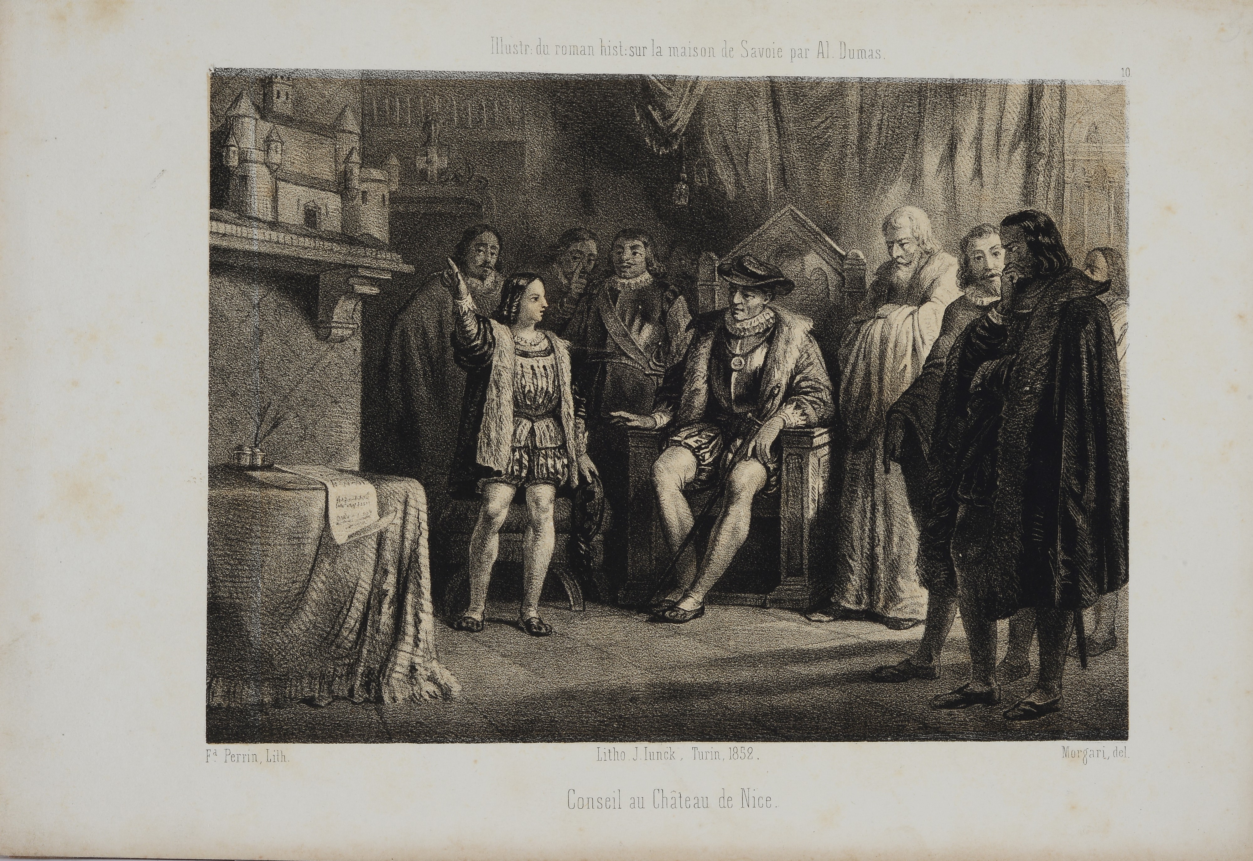 Lotto composto da otto incisioni