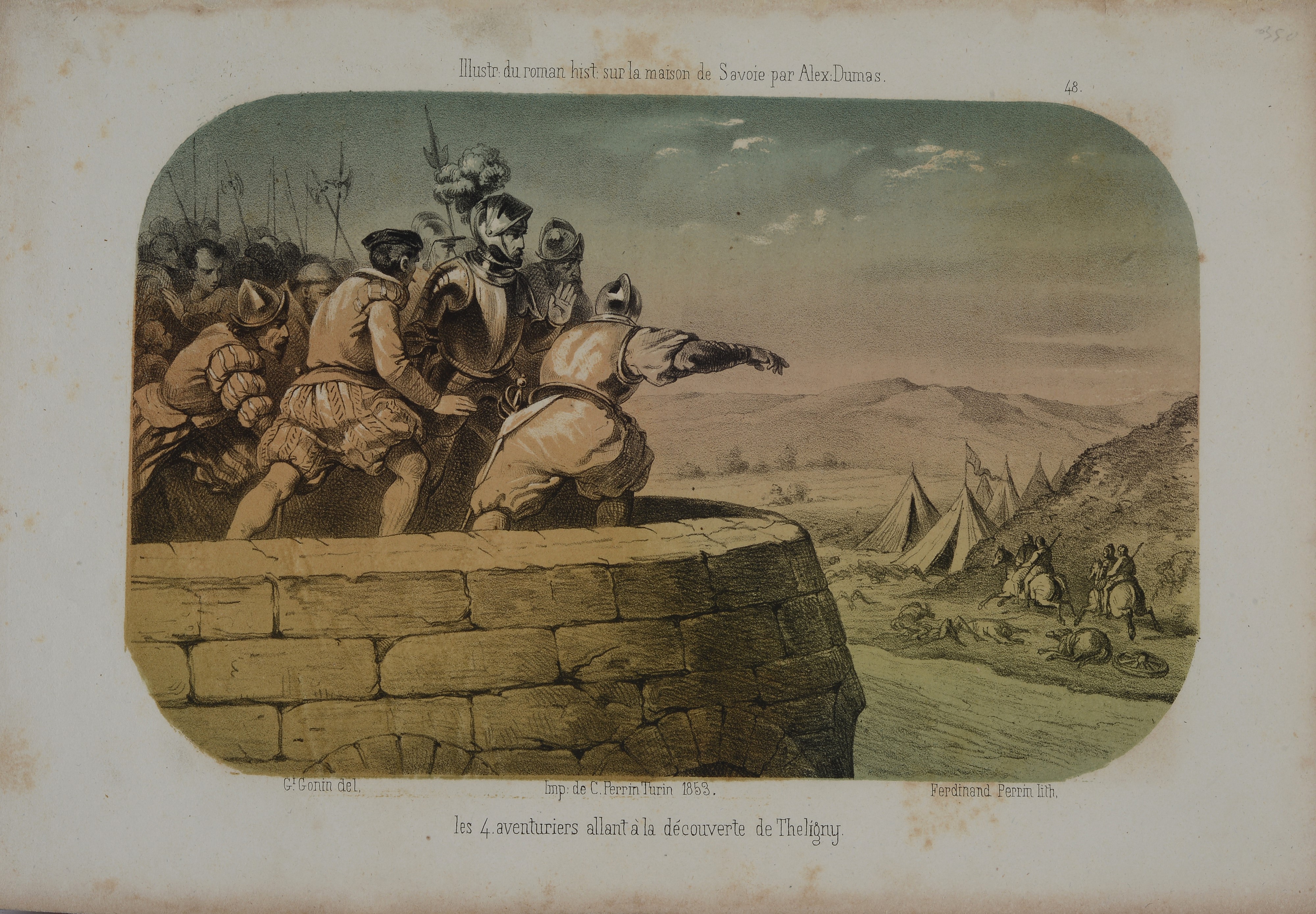 Lotto composto da otto incisioni