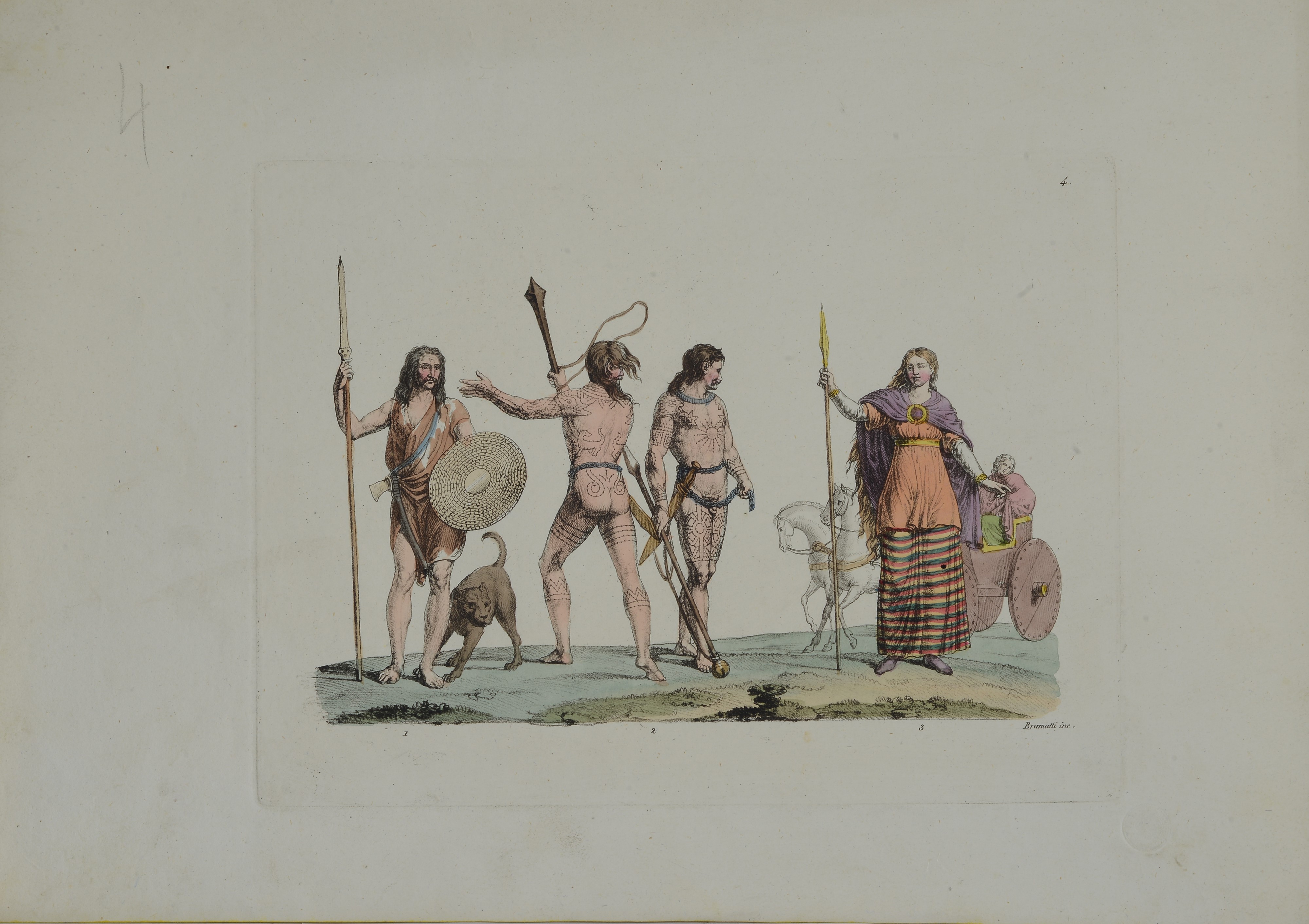 Lotto composto da tredici incisioni