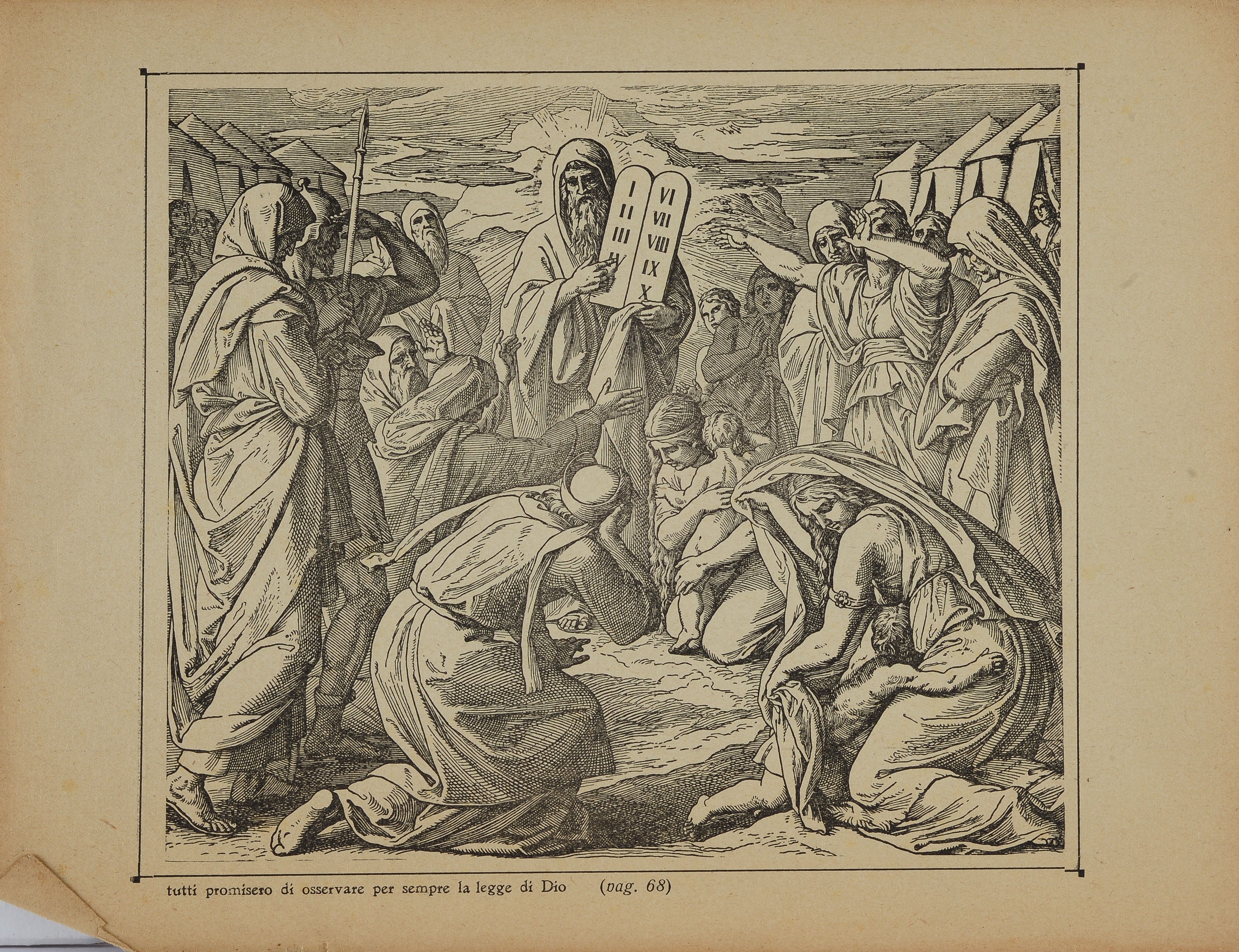 Lotto composto da unidici incisioni