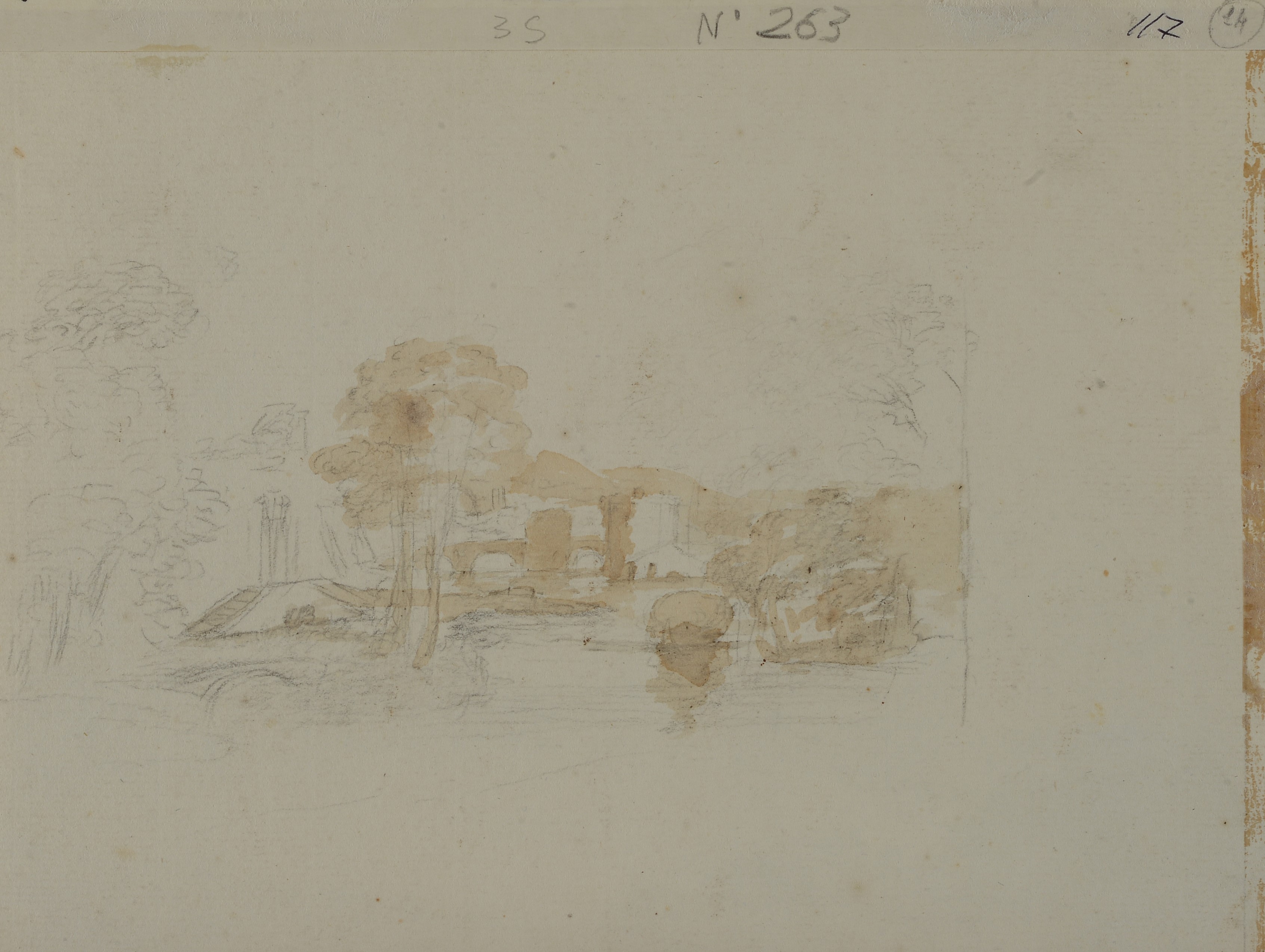 Lotto composto da quattro disegni