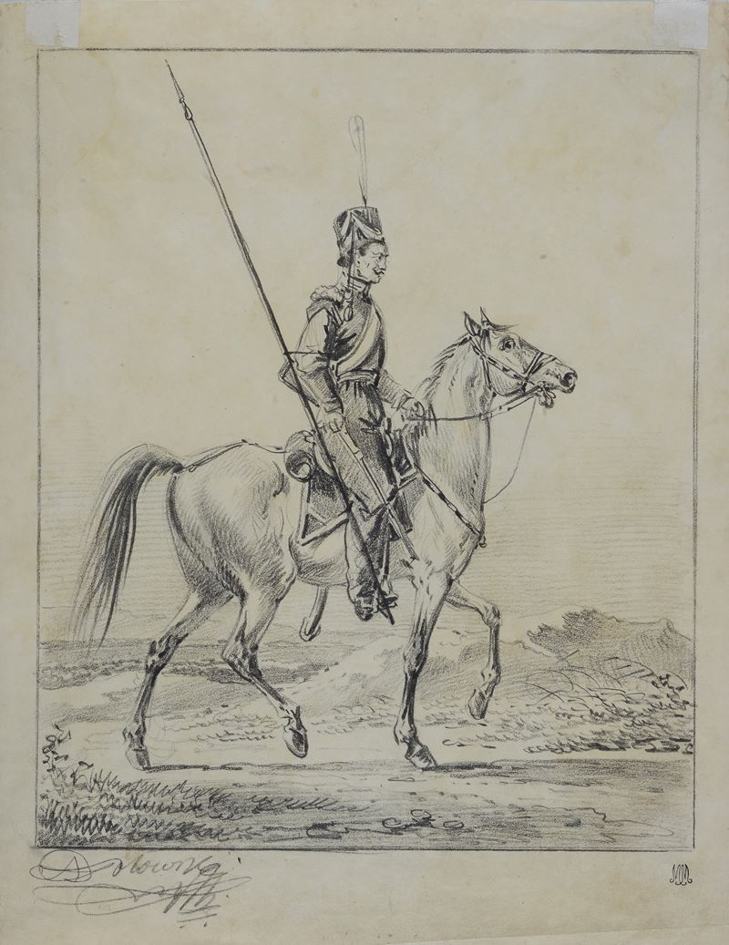 Briganti (fronte) Soldato a cavallo (retro)