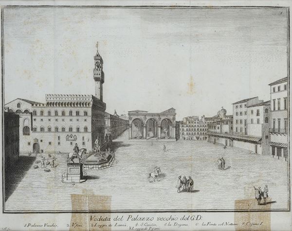 Veduta del Palazzo Vecchio del Gran Duca