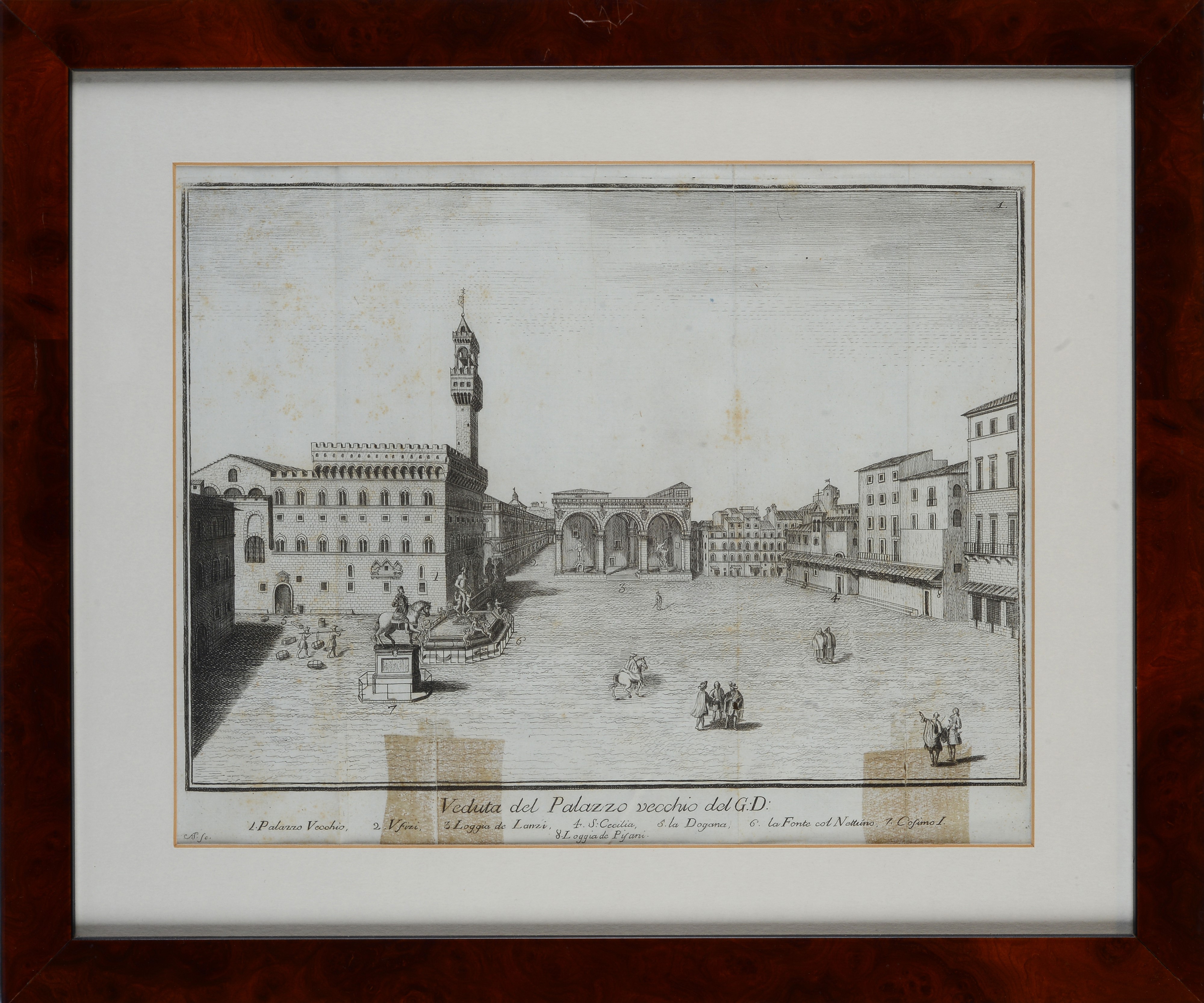 Veduta del Palazzo Vecchio del Gran Duca