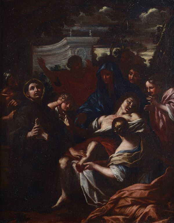 Antonio Franchi - Miracolo di Sant'Antonio da Padova