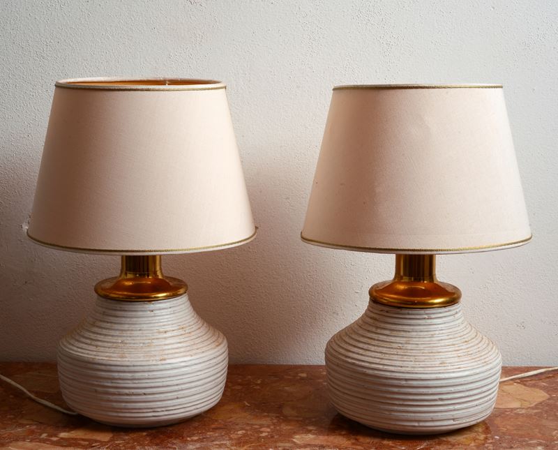 Coppia di lampade