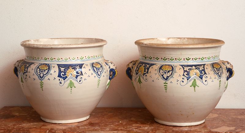 Coppia di cachepot