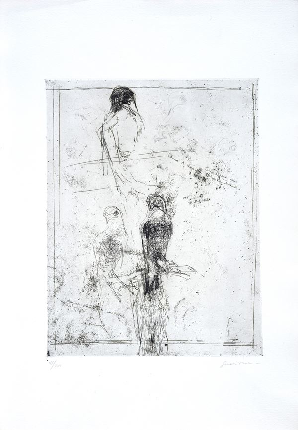 Piero Guccione - Senza titolo