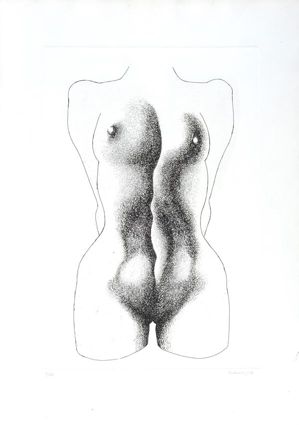 Giacomo Porzano : Senza titolo  (1972)  - Litografia - Asta GRAFICA E MULTIPLI - Pananti Online