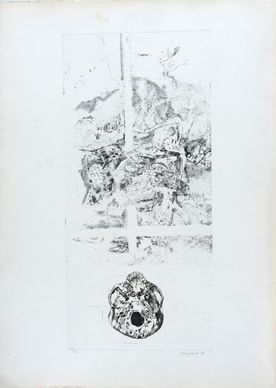 Senza titolo, litografia, 1966