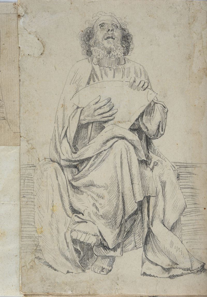 Tre santi e una testa di medusa