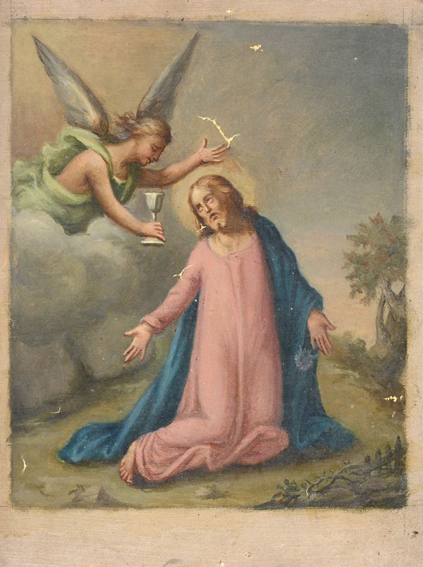 Anonimo, XIX sec. - Passione di Cristo e Natività