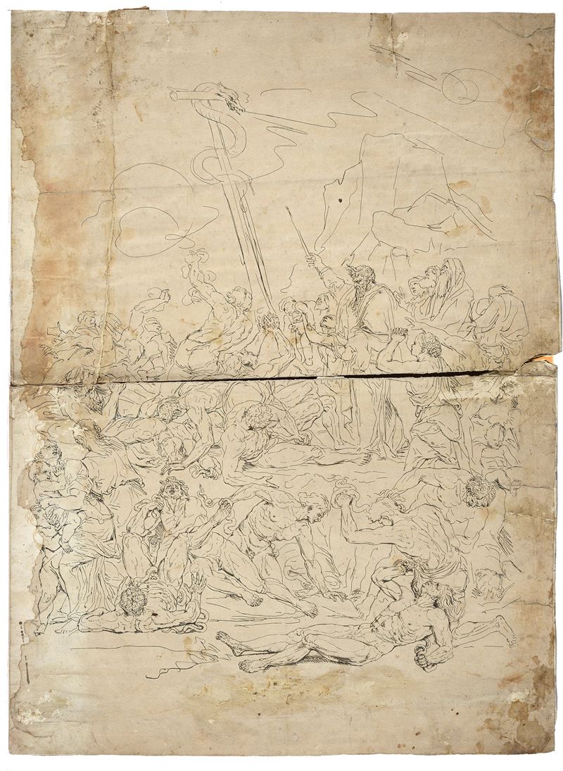 Mosè e il serpente di bronzo