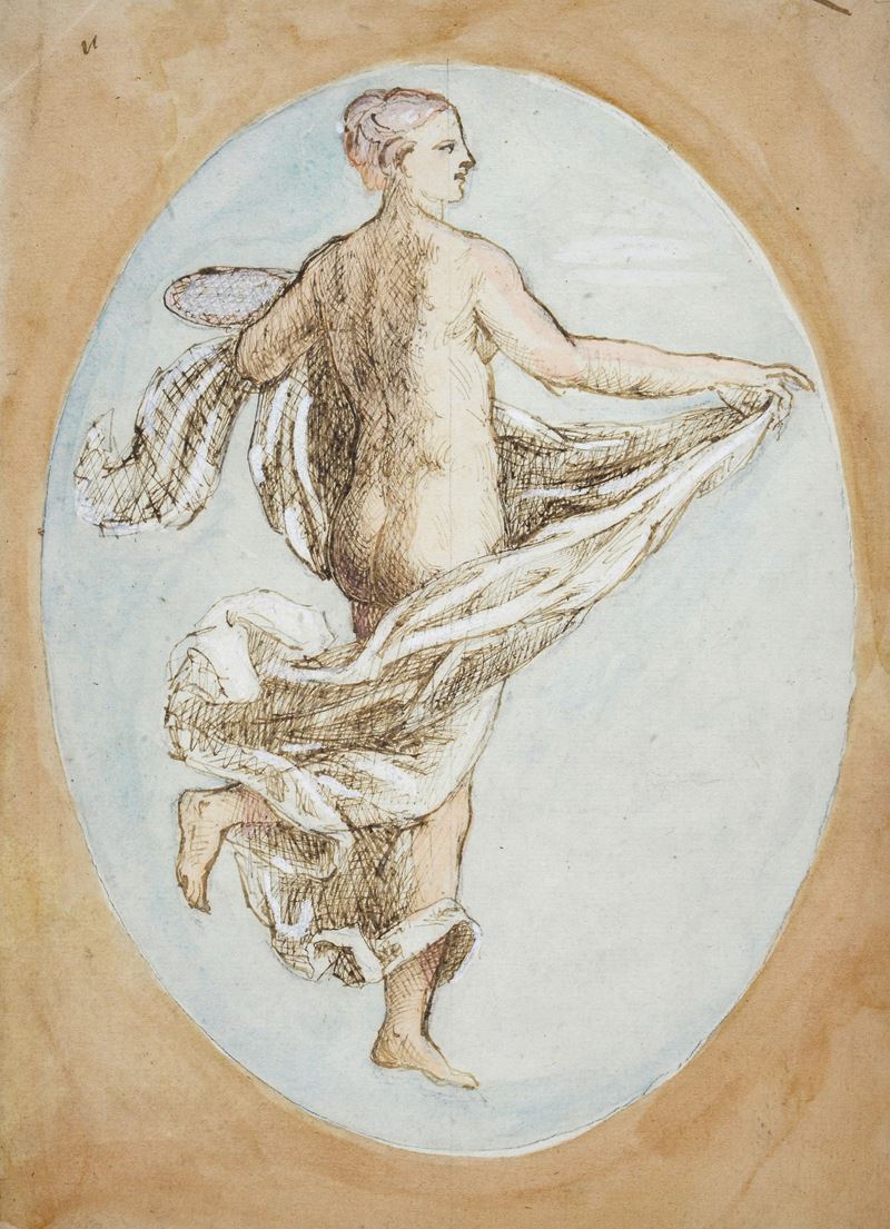 Lotto composto da due disegni