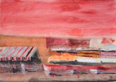 Marrakech – Olio su compensato, cm. 50x70