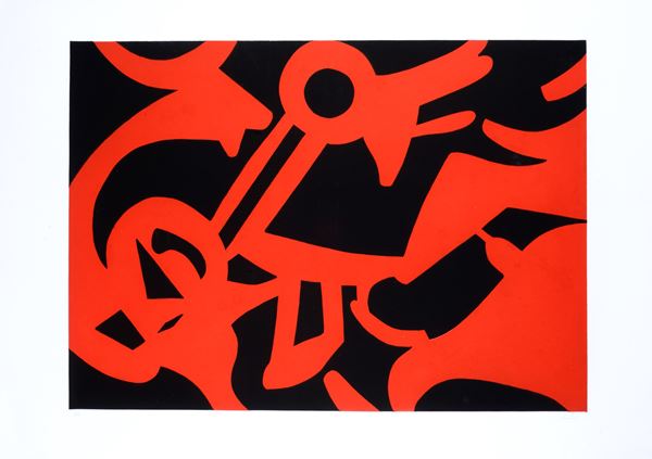 Carla Accardi - Rosso nero