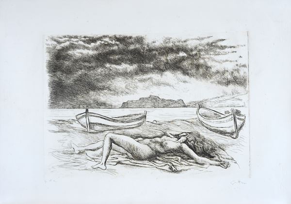 Renato Guttuso - Nudo