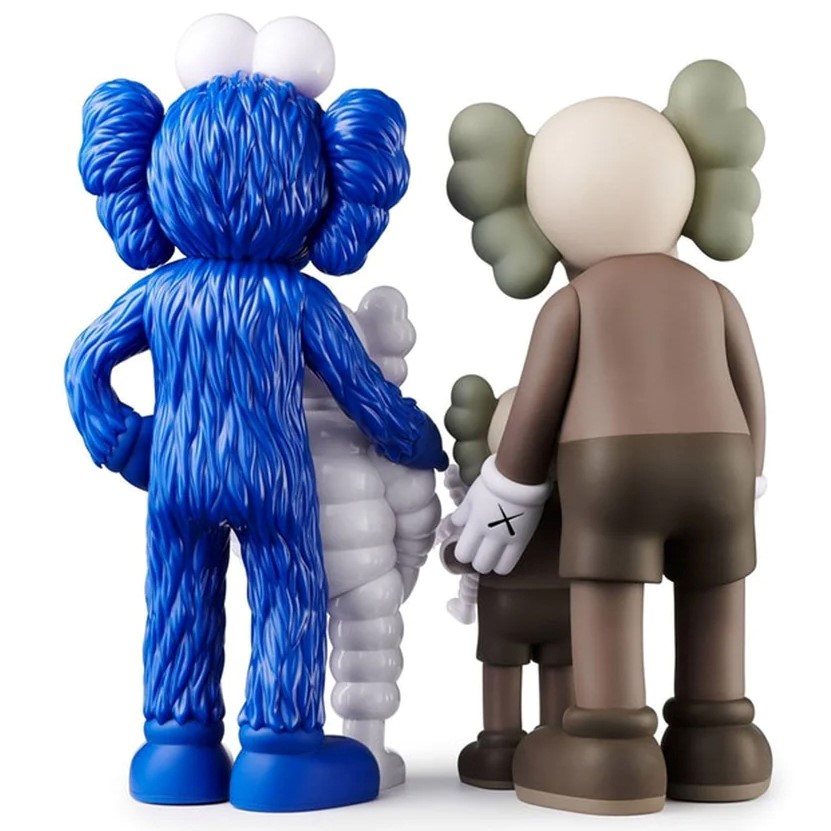 Kaws Family BROWN/BLUE/WHITE