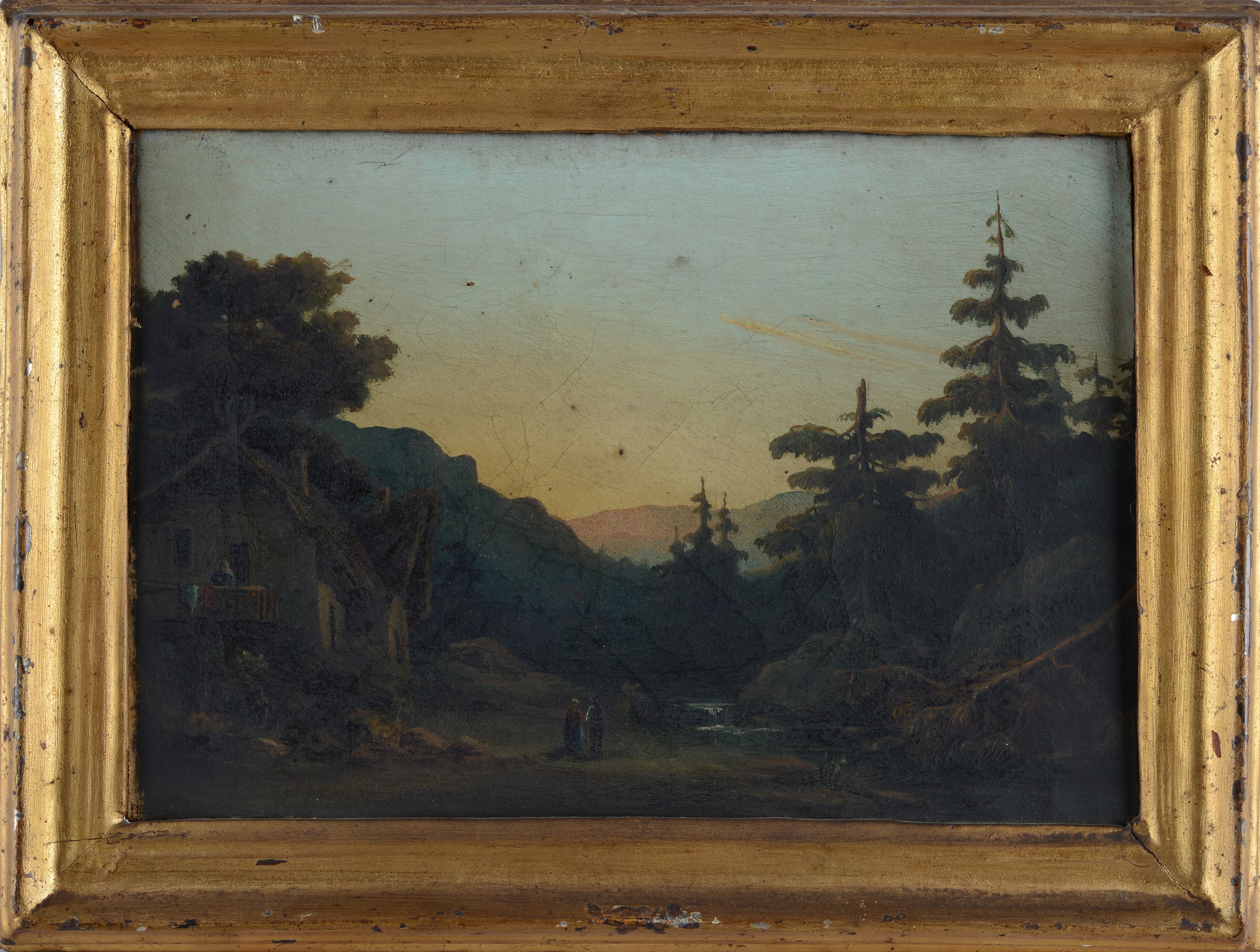 Paesaggio con figure