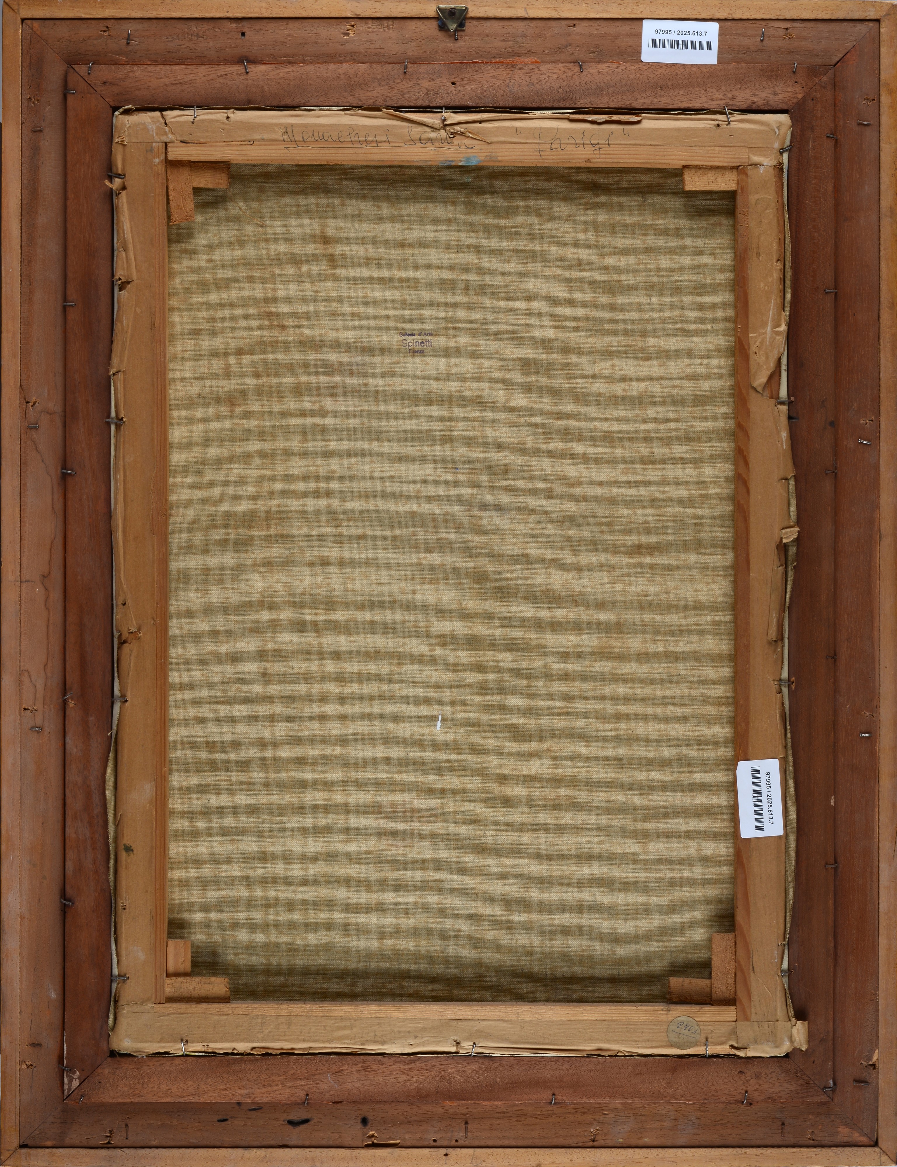 Sante Monachesi - Parigi - olio su tela cm. 70x50