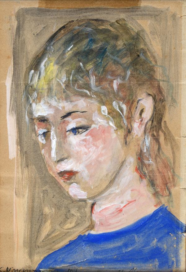 Mario Marcucci - Volto femminile, 1953