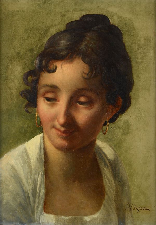 Vito D'Ancona - Ritratto di giovane