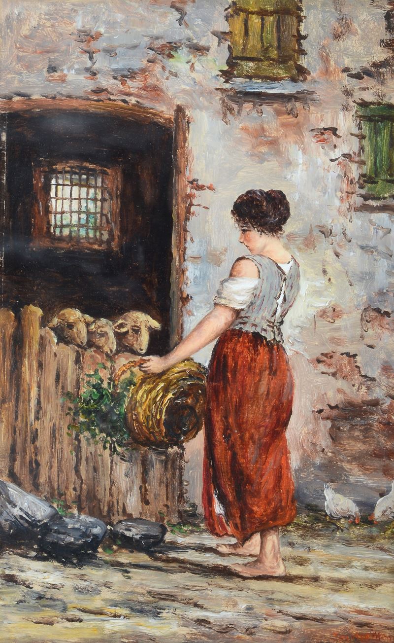 Contadinella all'ovile