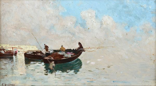 Edoardo Dalbono - Pescatori