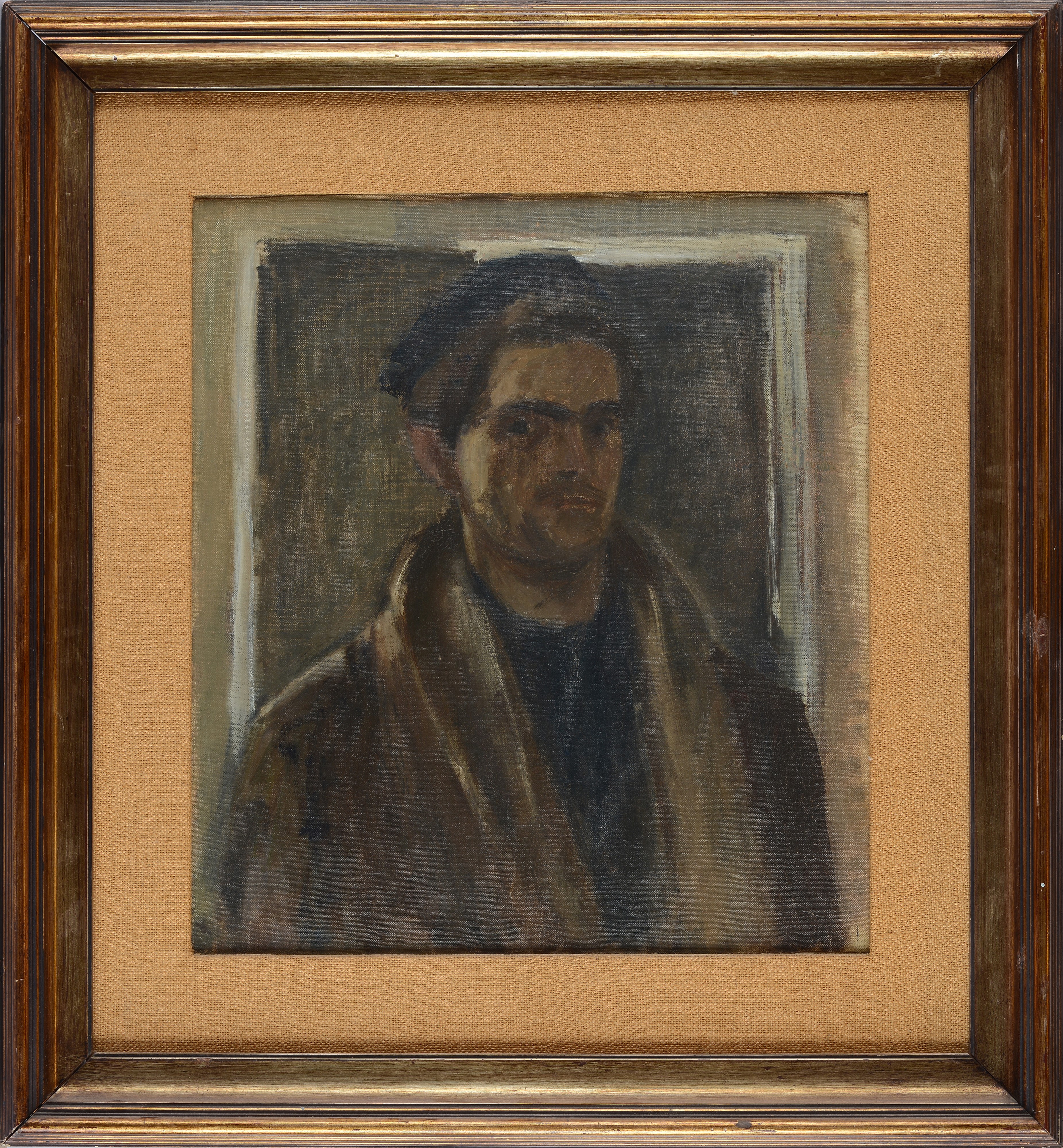Mario Marcucci - Autoritratto, olio su tela