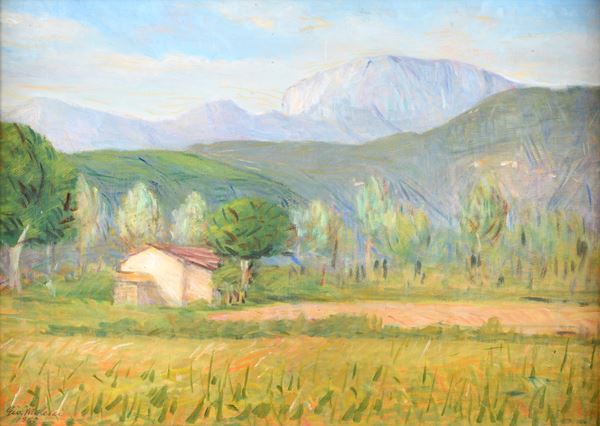 Giovanni Malesci - Monte Corchia visto di Tonfano
