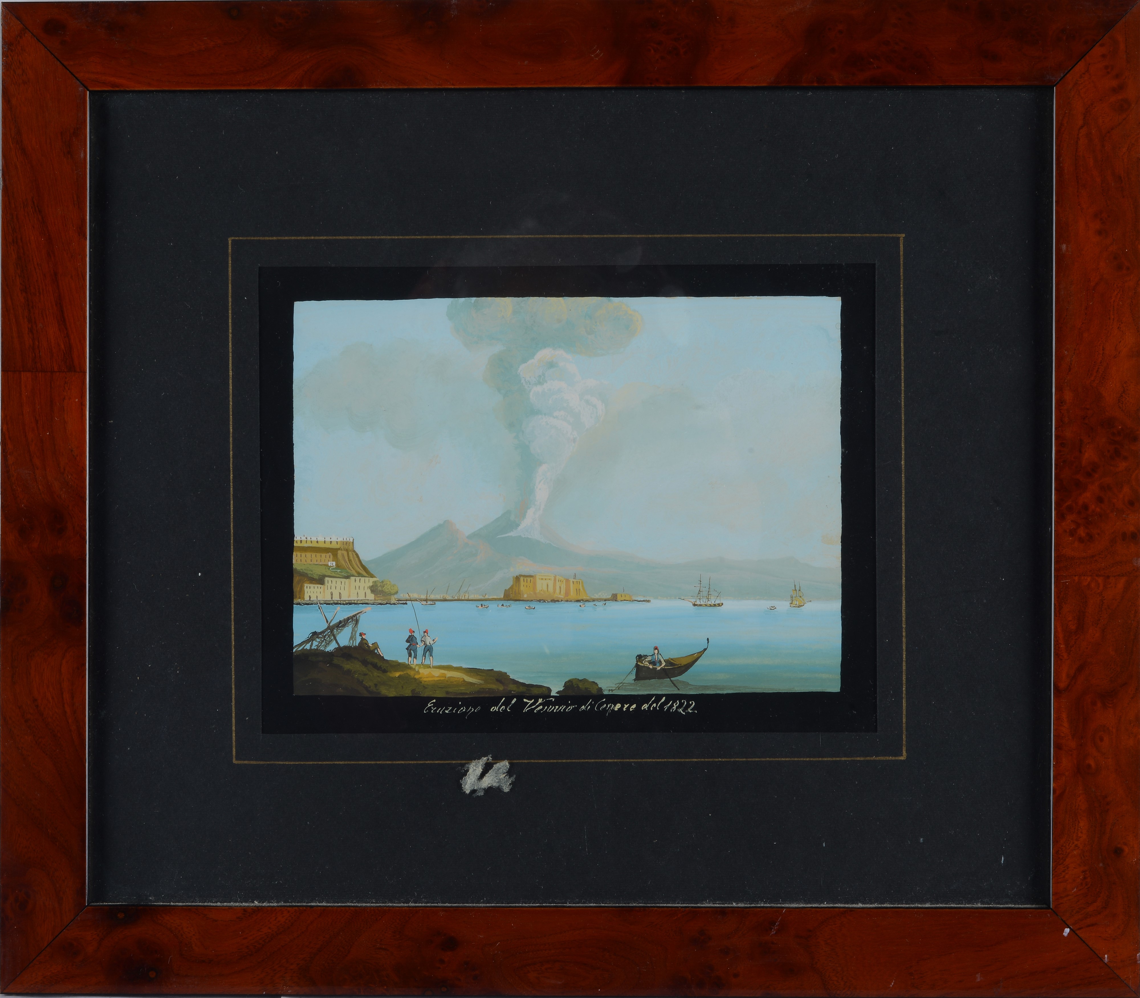 Coppia di tempere su carta