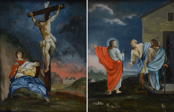 Anonimo, XVIII sec. - Scene della vita di Cristo