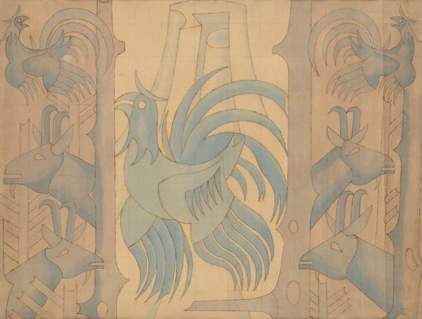 Fortunato Depero - Studio per la caccia