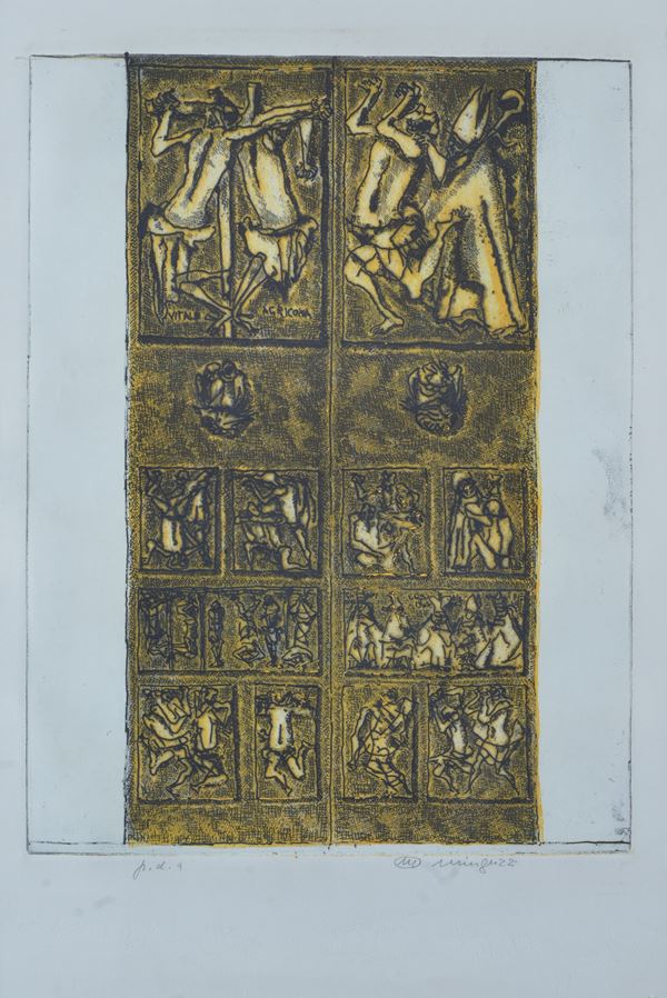 Luciano Minguzzi - Studio per una porta