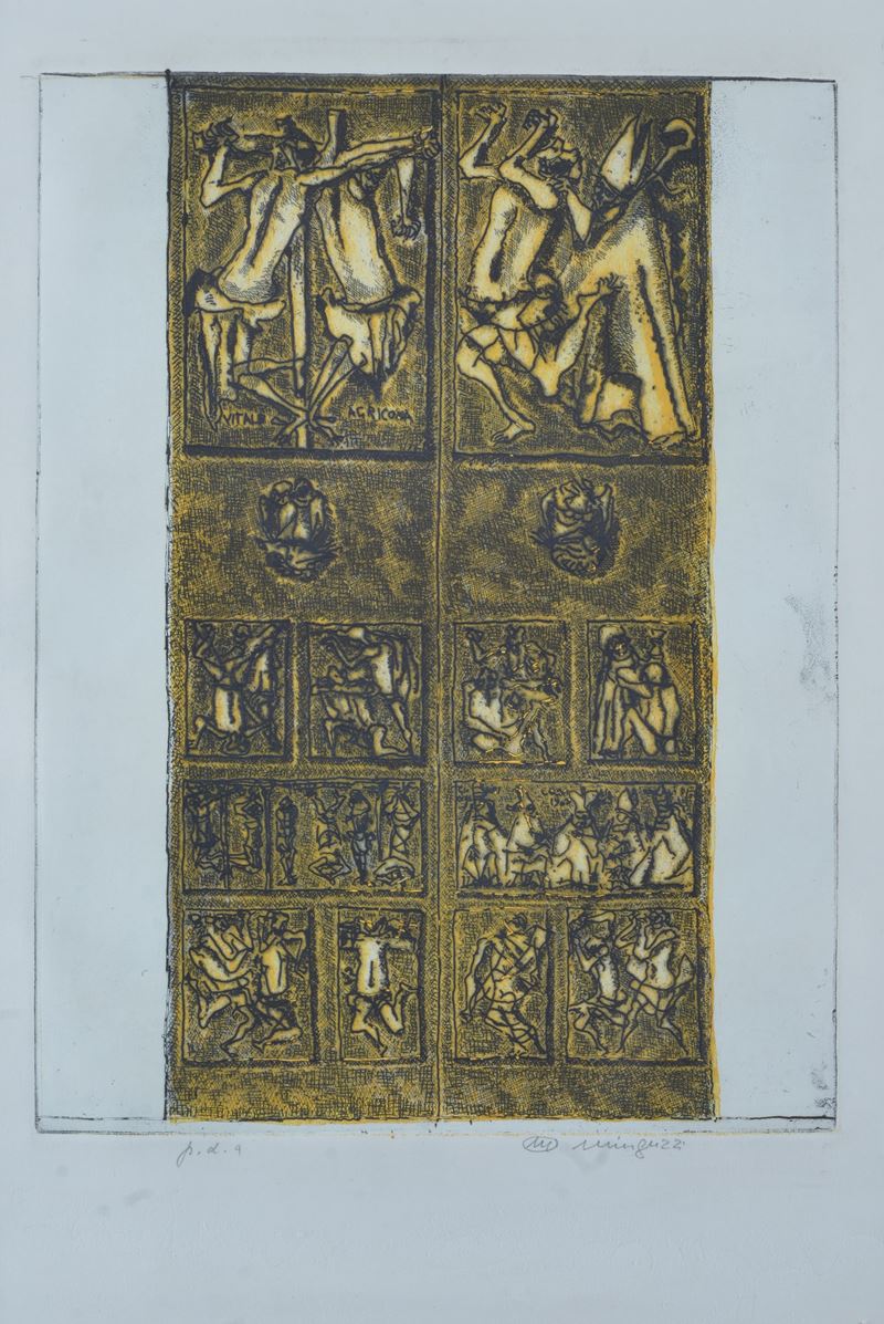 Studio per una porta