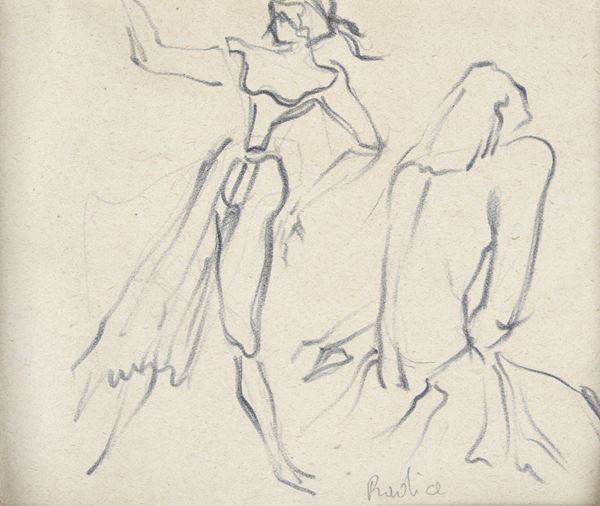 Mario Radice - Studio di figure