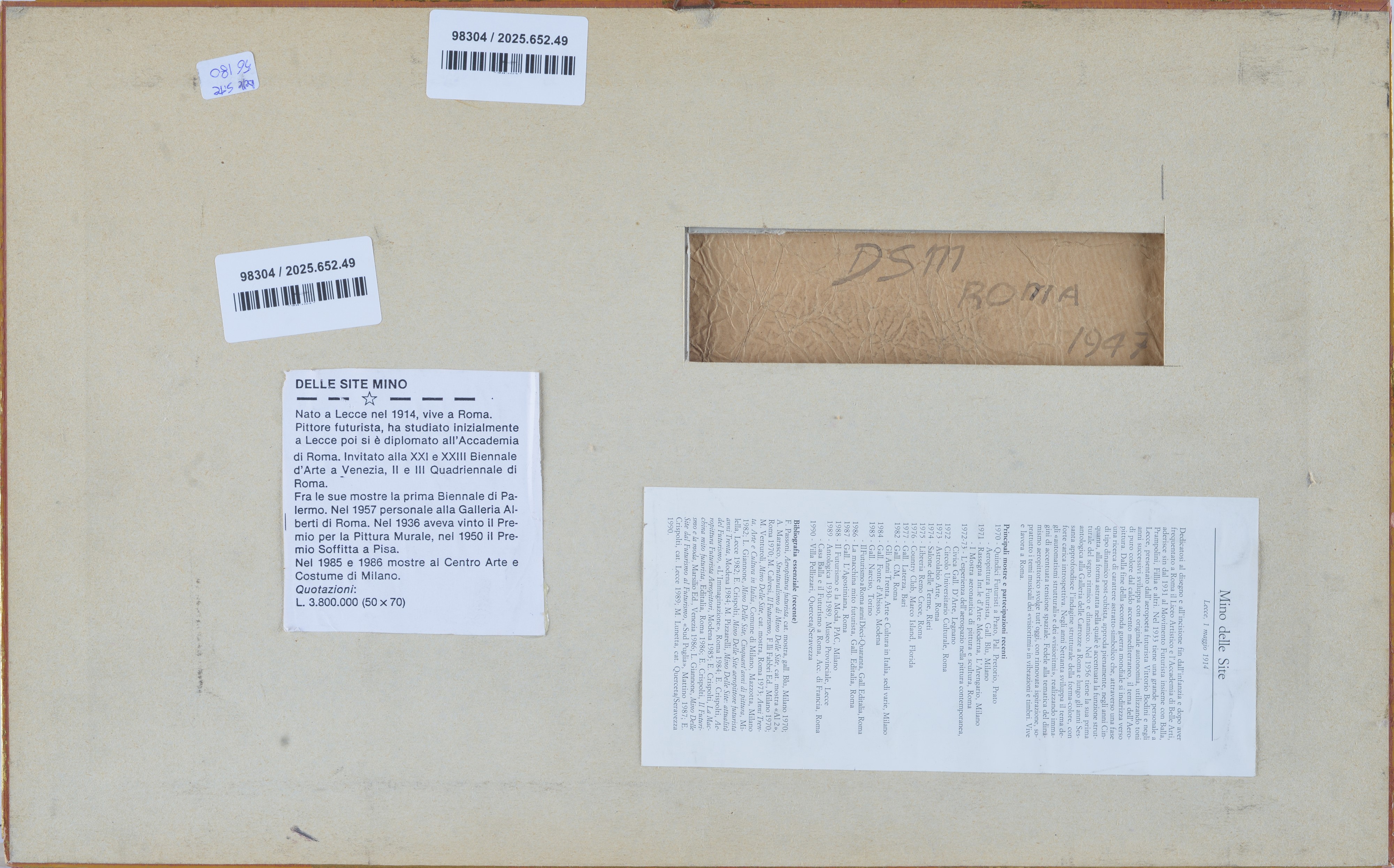 Ricordando - Omaggio a De Pisis