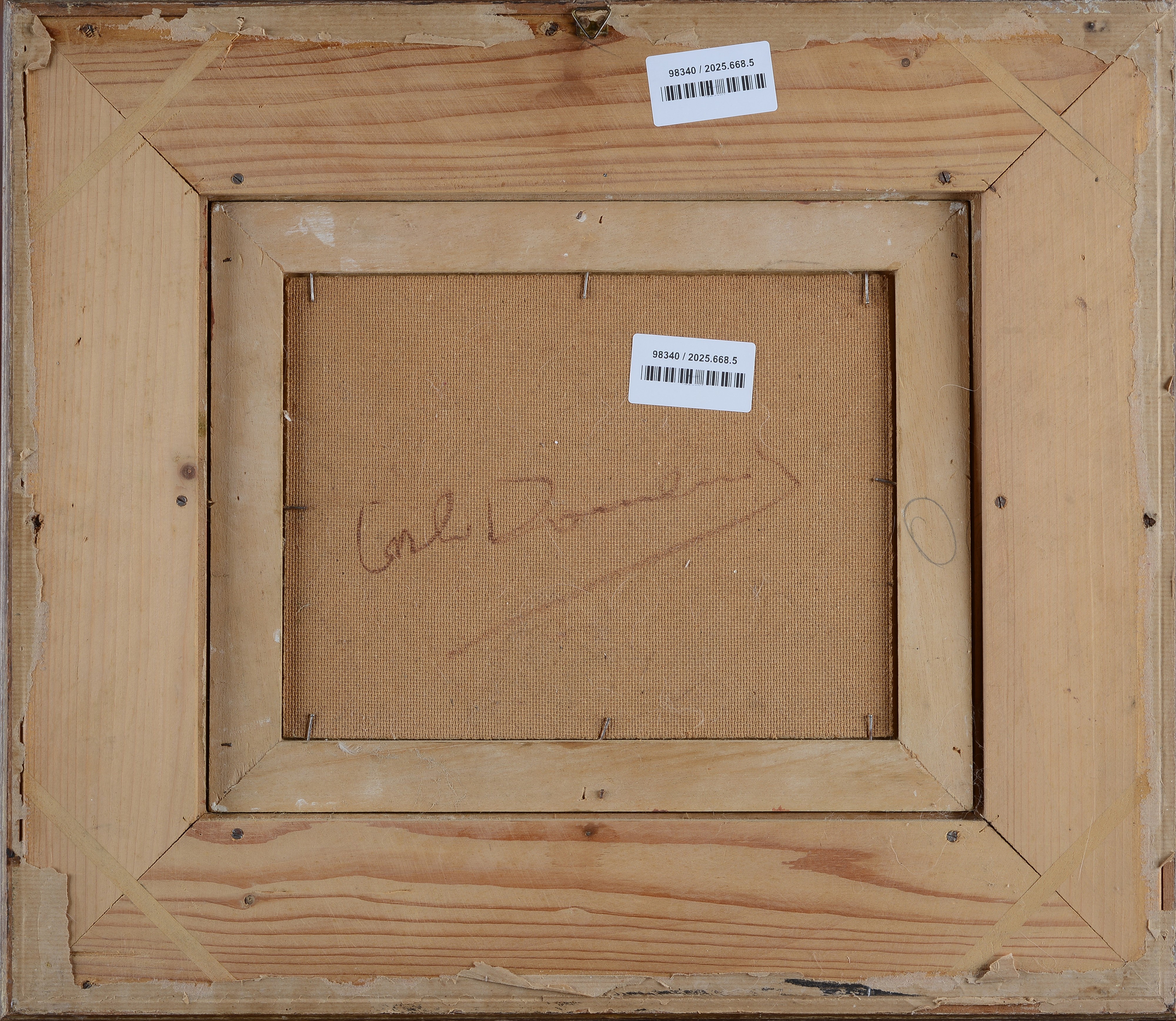 Paesaggio montano con butteri