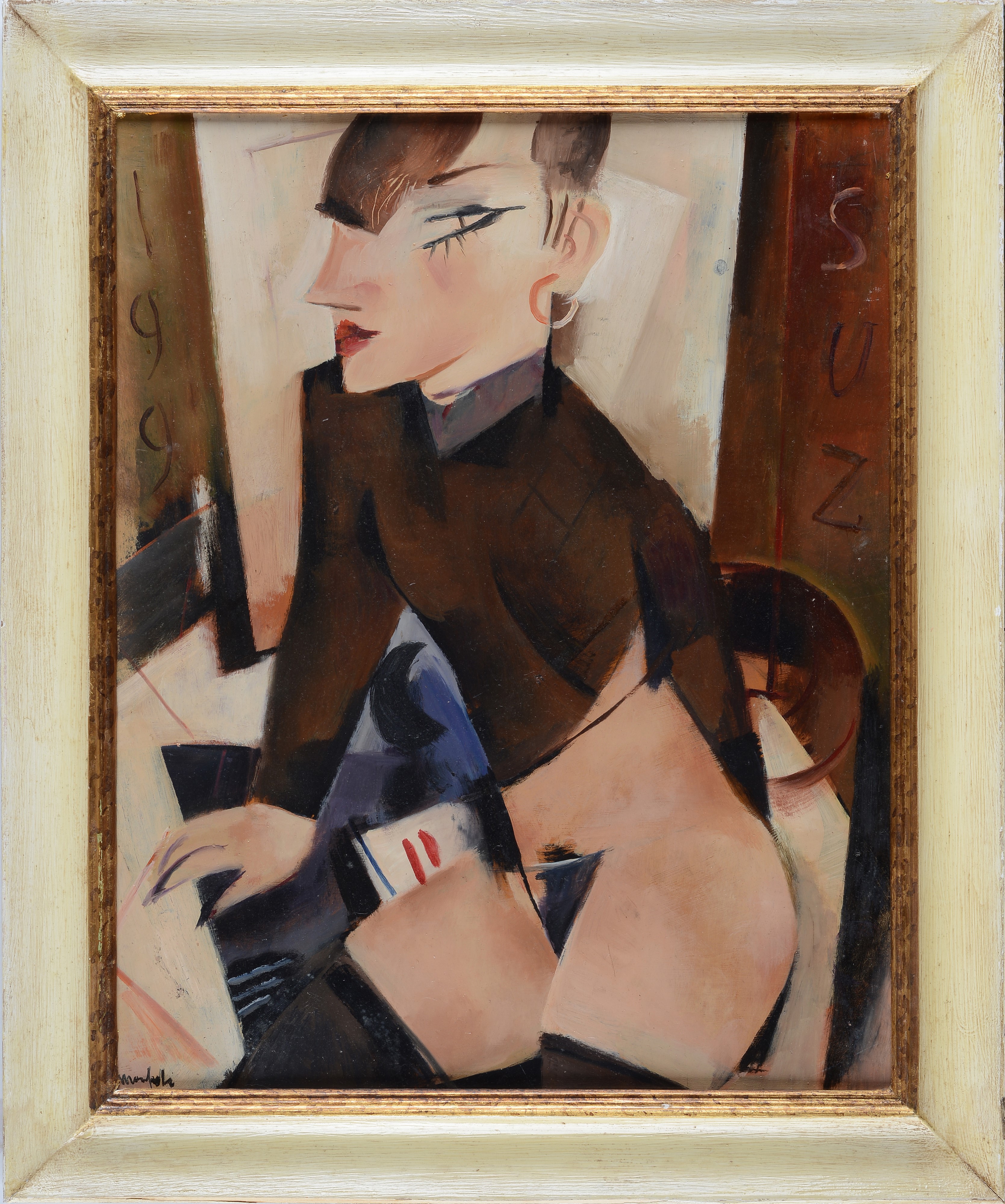 Alberto Manfredi - Suzuki - Olio su faesite, 1997