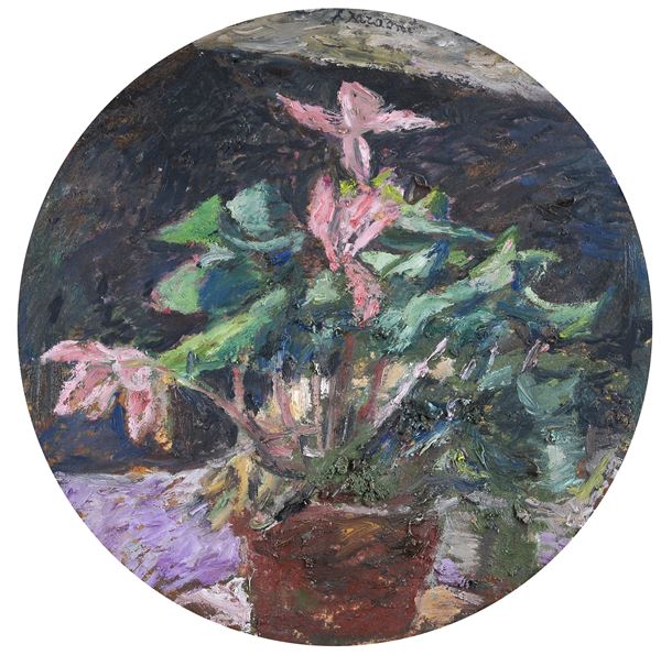 Enzo Faraoni - Vaso di ciclamini