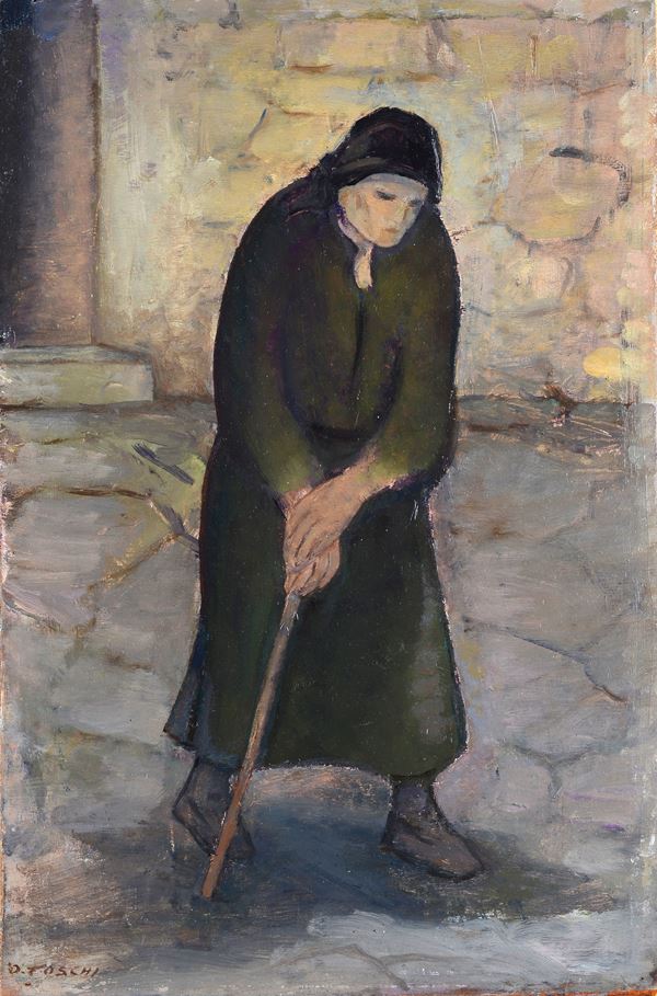 Orazio Toschi - La Contadina