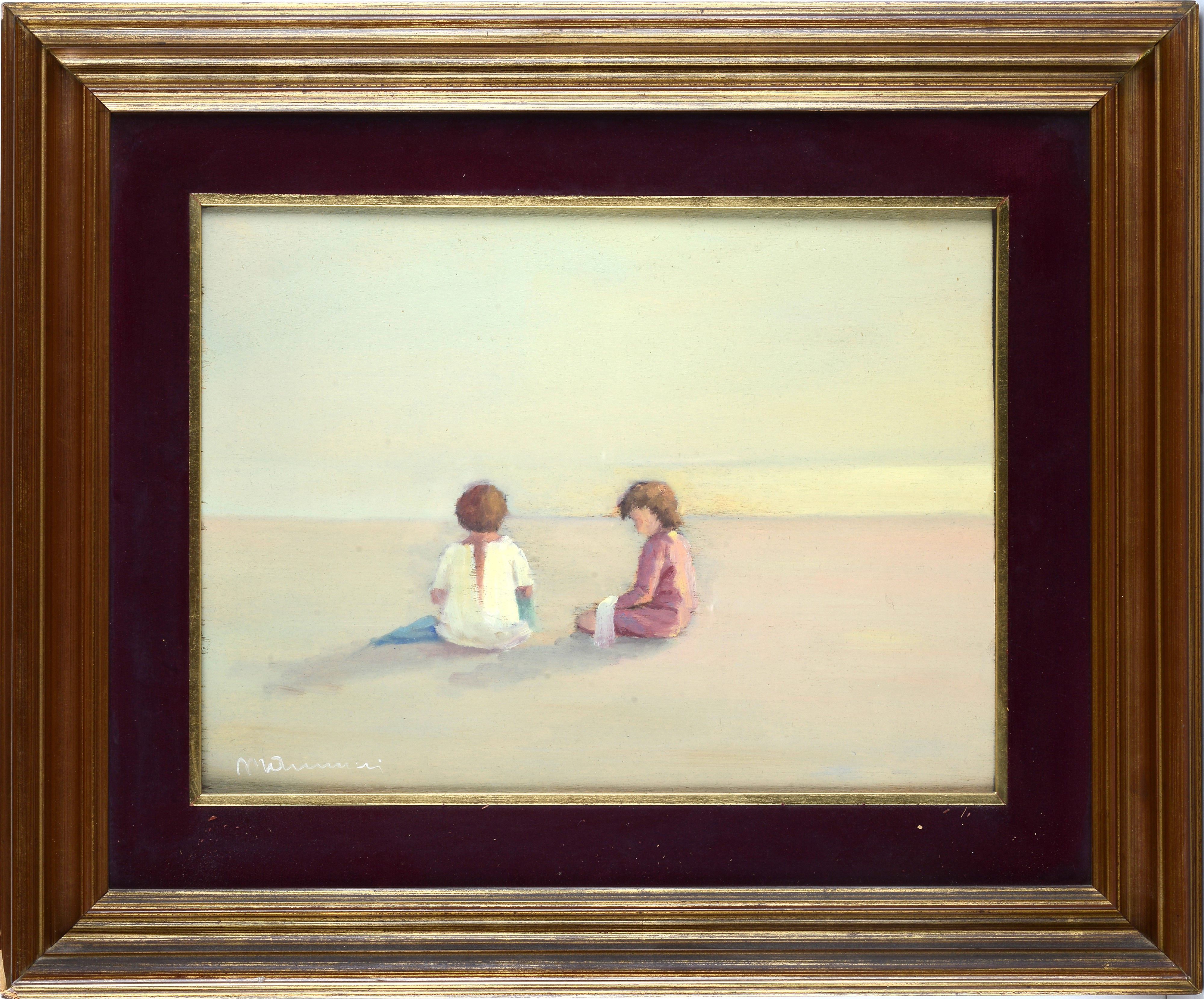 Bambine sulla spiaggia