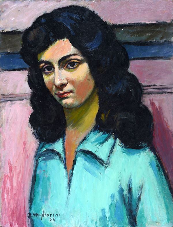 Dino Migliorini - Ritratto femminile