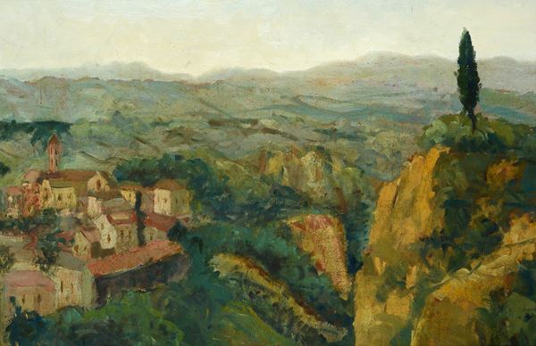 Anonimo, XX sec. - Paesaggio