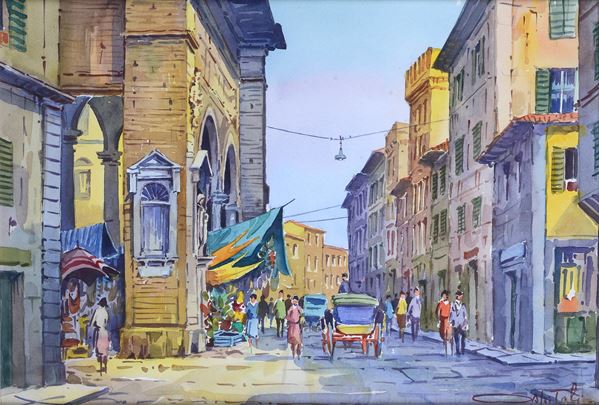 Giovanni Ospitali - Mercato del Porcellino a Firenze