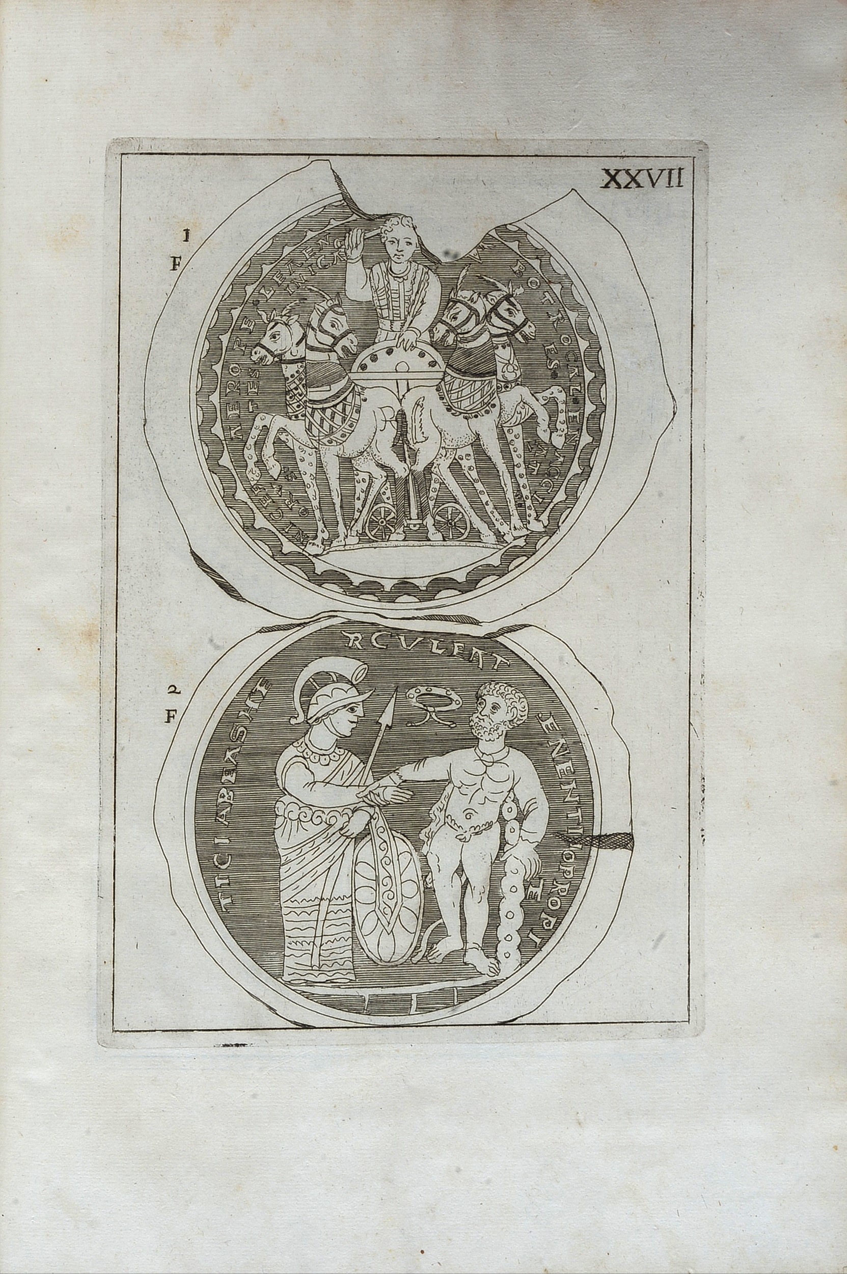 Osservazioni sopra alcuni frammenti di vasi antichi di vetro ornati di figure trovati nè cimiteri...