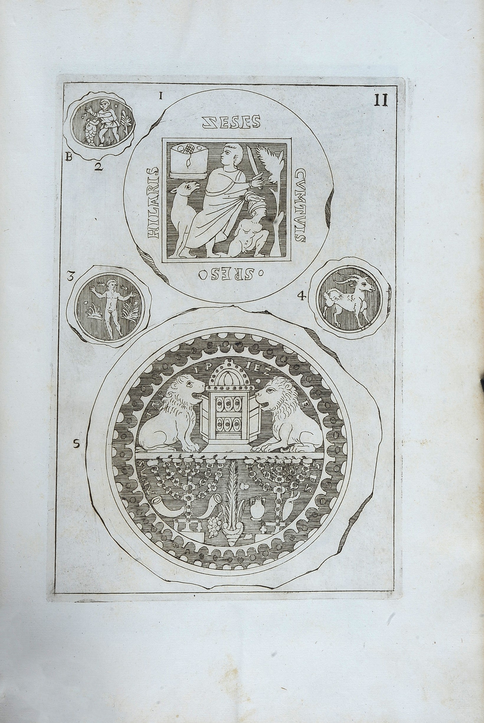 Osservazioni sopra alcuni frammenti di vasi antichi di vetro ornati di figure trovati nè cimiteri...