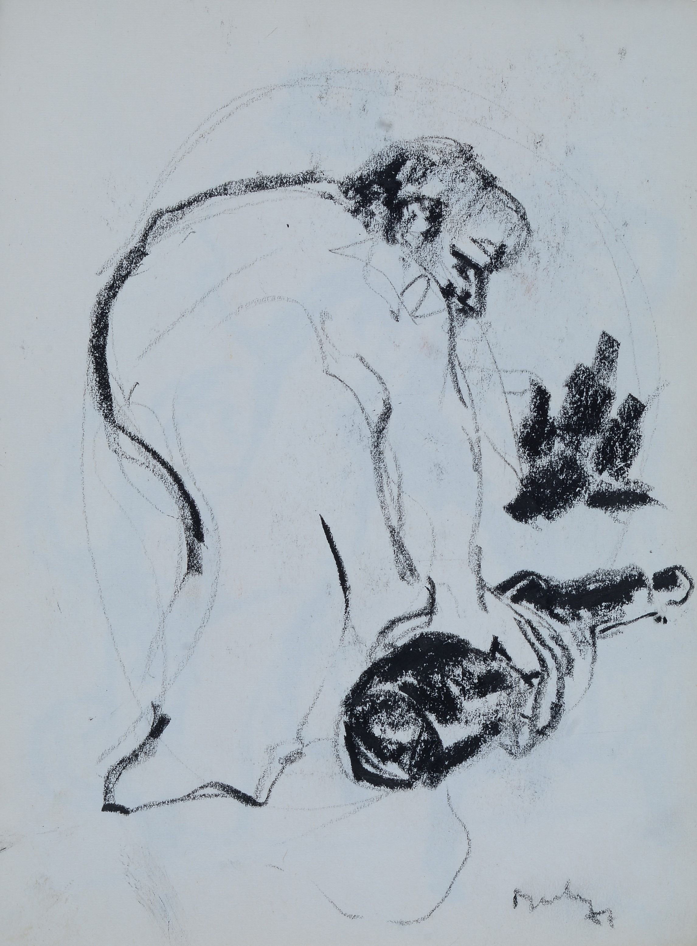 Ennio Toniolo - Cahier d’artiste - 19 disegni a carboncino